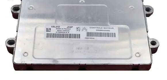 Peugeot 207 Engine control unit/module 9665424480