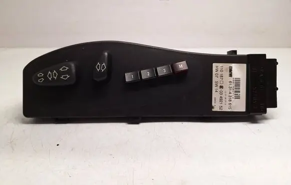 BMW X5 E53 Seat control switch 61304318615 61317119867