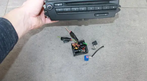 BMW 1 E81 E87 Sound system wiring loom 9186215 MASK