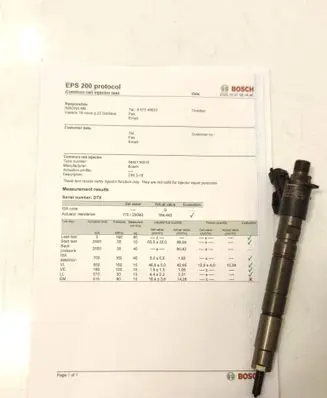 Volvo V60 Fuel injector 0445116016