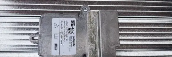 BMW 3 G20 G21 Airbag control unit/module 5A19AB7 A3C00184105 20B1480C0040