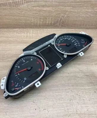 Audi A6 S6 C6 4F Speedometer (instrument cluster) 4F0920931F 4F0910930A KMH