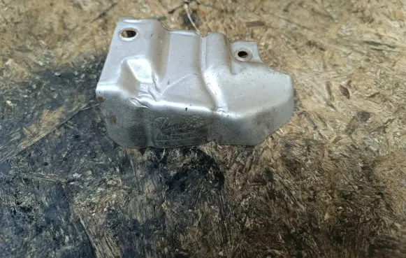 Heat shield in engine bay