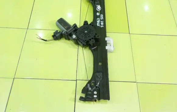 Fiat 500 Front door window regulator with motor PRZOD