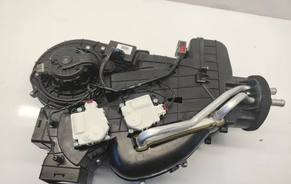 Interior heater climate box assembly