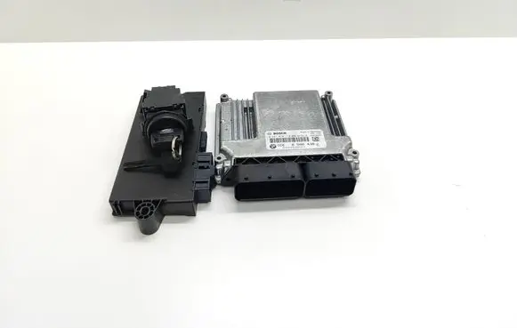 BMW 5 E60 E61 Engine ECU kit and lock set 0281016110 12351220 8506438