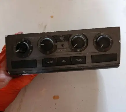 Audi A6 S6 C6 4F Climate control unit 4F2820043 4F0910043 5HB00883410