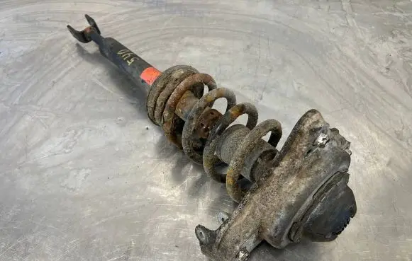 Audi A6 S6 C6 4F Front shock absorber with coil spring