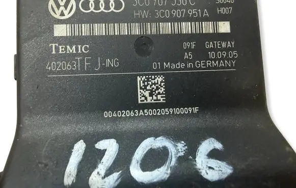 Volkswagen PASSAT B6 Gateway control module 3C0907530C 3C0907530Q 402063