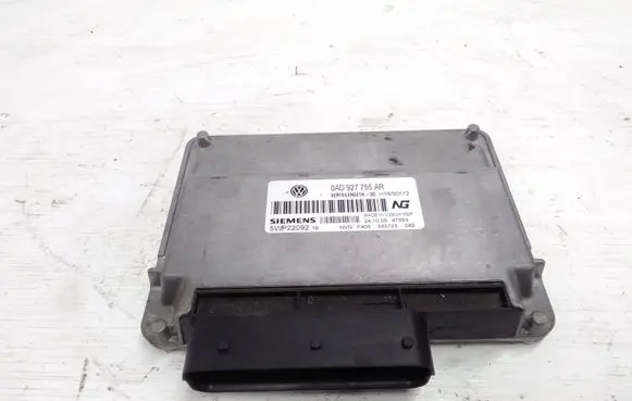 Volkswagen Touareg I Transfer box differential control unit 0AD927755AR 5WP22092