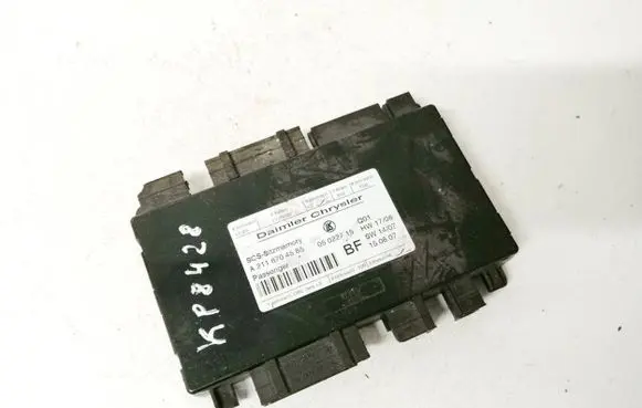 Mercedes-Benz CLS C219 Other control units/modules a2118704585 05022715