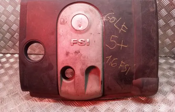 Volkswagen Golf Plus Engine cover (trim) 03C129607N