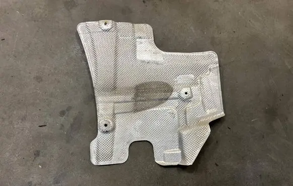 Mercedes-Benz GLS X166 Exhaust heat shield A1666822500