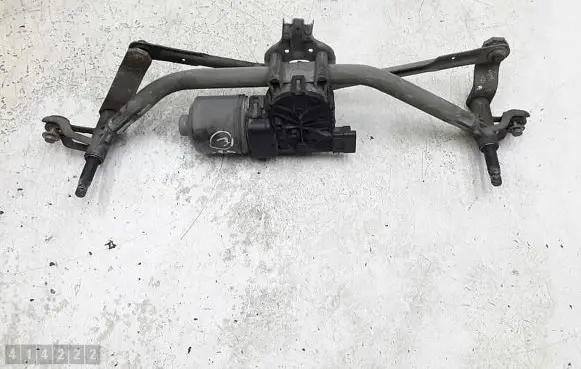 Front wiper linkage