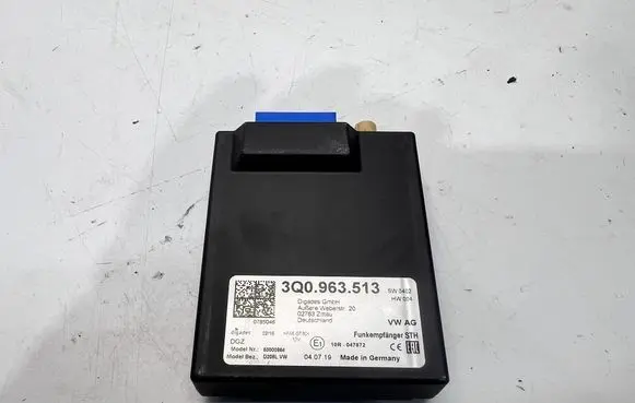Audi A4 S4 B9 Webasto auxiliary heater other parts 3Q0963513