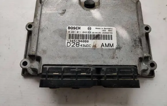 Citroen Jumper Engine control unit/module 0281011048 1345194080
