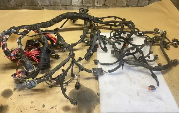 Engine installation wiring loom