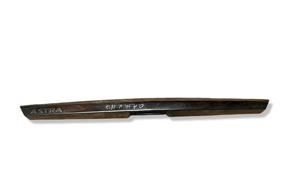 Opel Astra H Trunk door license plate light bar 13266478