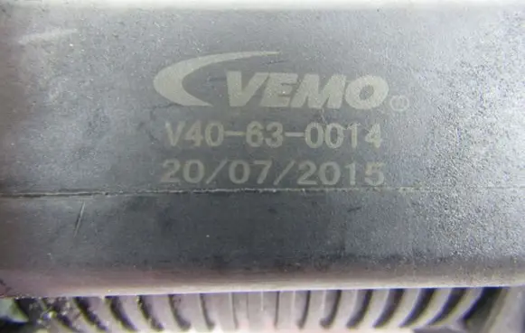 Fiat Stilo EGR valve