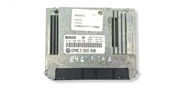 BMW 3 E46 Engine control unit/module 7523838 12147523838 0261209005