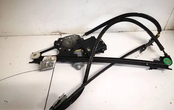 Sliding door window regulator with motor