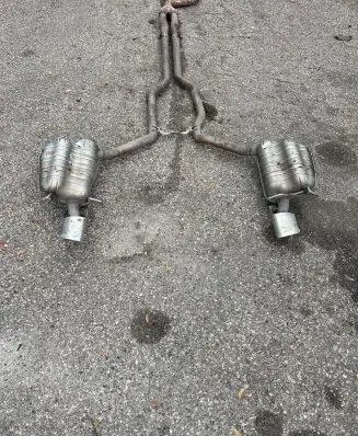 Mercedes-Benz C W203 Muffler/silencer A2044911701 A2044911801