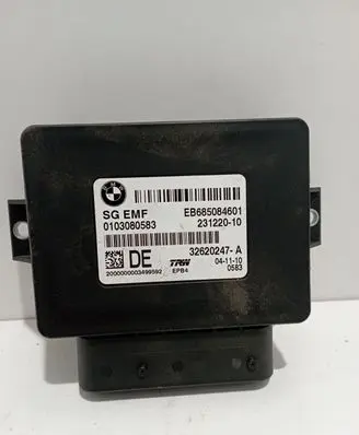 BMW 5 F10 F11 Hand brake control module EB685084601 0103080583
