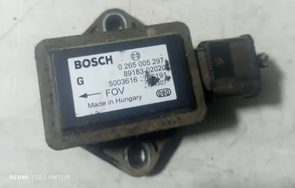 Toyota Corolla Verso AR10 ESP acceleration yaw rate sensor 0265005297 8918302020 5003616