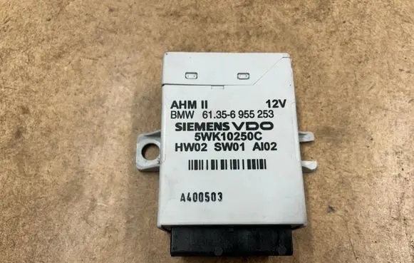 BMW 3 E46 Tow bar trailer control unit/module 61356955253 6955253 61350396709