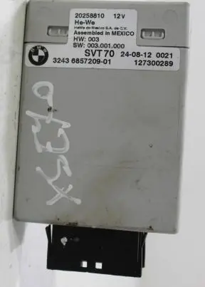 BMW X5 E70 Trunk lid opening control unit 6857209