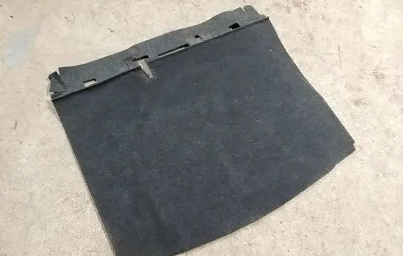 Skoda Fabia Mk3 (NJ) Trunk/boot mat liner 6V6863463F