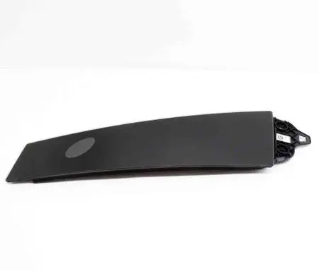 Front door glass trim molding