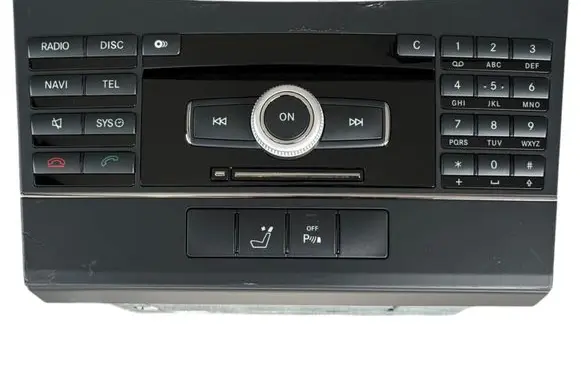 Mercedes-Benz E C207 W207 Radio/CD/DVD/GPS head unit A2129068800