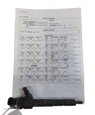 Opel Insignia A Fuel injector 0445110327
