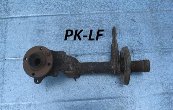 Volkswagen PASSAT B2 Front wheel hub spindle knuckle 855407254