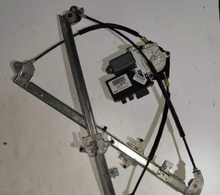 Peugeot 807 Front door window regulator with motor 1488740080 991729203 101387102