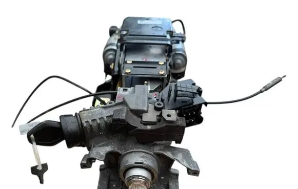 Steering wheel axle