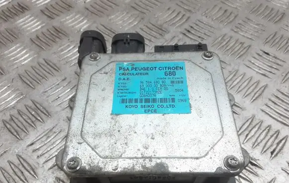 Citroen C3 Power steering control unit/module 9658468080