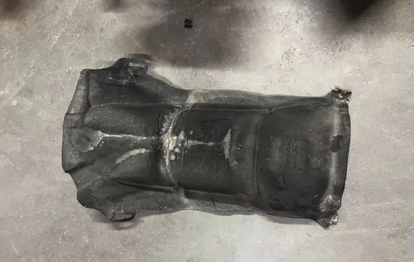 Ford Fusion II Exhaust heat shield 
