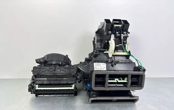 Interior heater climate box assembly