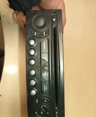 Peugeot 307 Radio/CD/DVD/GPS head unit 9659139977