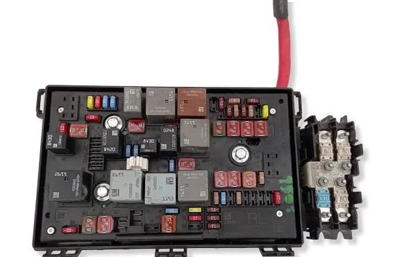 Opel Astra J Fuse module 13318785