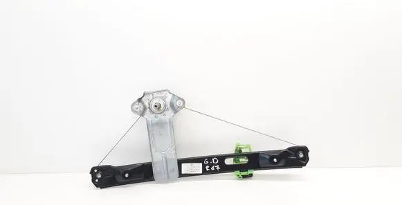 Rear door manual window regulator