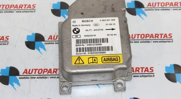 BMW X5 E53 Airbag control unit/module 6912755 0285001458
