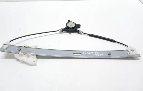 Mazda CX-7 Front window lifting mechanism without motor