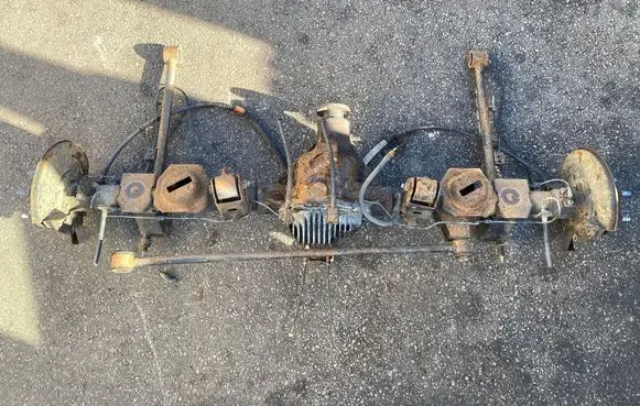 SsangYong Rexton Rear axle beam with reductor 
