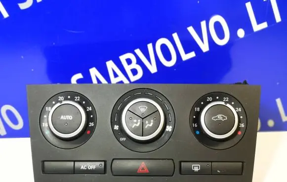 Saab 9-3 Ver1 Interior fan control switch 12772891