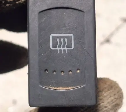 Volkswagen PASSAT B5.5 Windscreen/window heater switch 3B0959621C GF30 A66G73