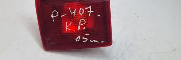 Peugeot 407 Rear fog light 9646507380