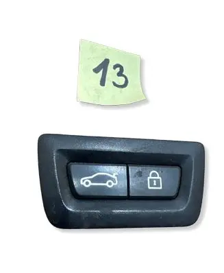 BMW 5 F10 F11 Tailgate/boot open switch button 9162645